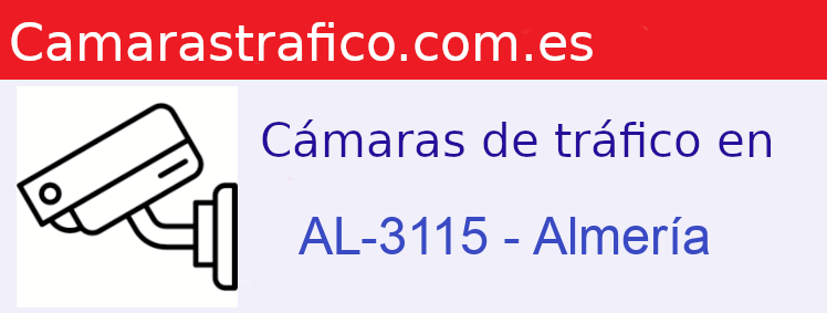 Cámaras dgt en la AL-3115 en la provincia de Almería